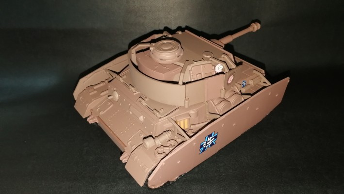 粘土人配件系列 少女与战车 Ⅳ号坦克 D型改（H型样式）