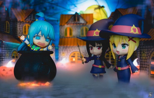 粘土人#851 为美好的世界献上祝福！2 惠惠&豆助 校服版