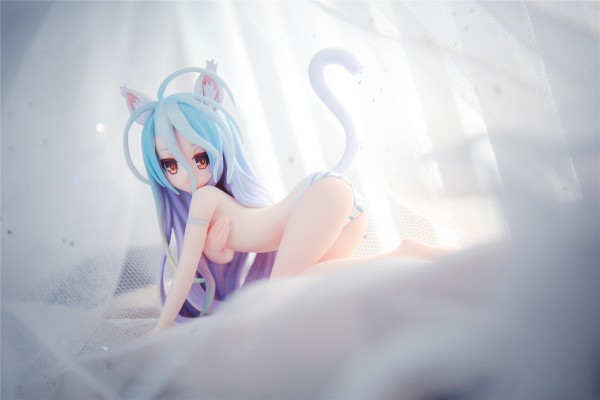 S-style NO GAME NO LIFE 游戏人生 白 猫咪ver.