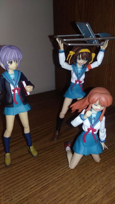 figma#006 凉宫春日的忧郁 朝比奈实玖榴 校服