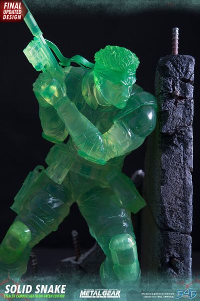 MGS 索利德・斯内克 Stealth Camouflage Neon Green Edition 