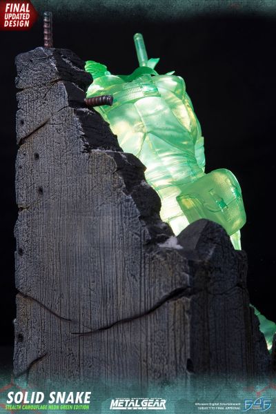 MGS 索利德・斯内克 Stealth Camouflage Neon Green Edition 