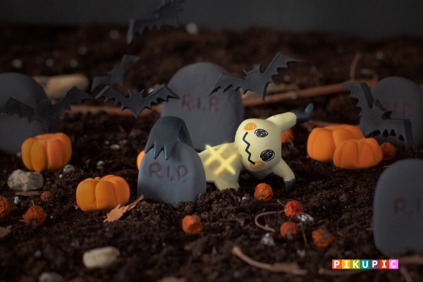 モンコレEx S 口袋妖怪サン&ムーン ミミッキュ Battle Pose 