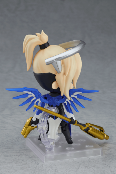 粘土人#790b 守望先锋 天使 安吉拉 钴蓝皮肤