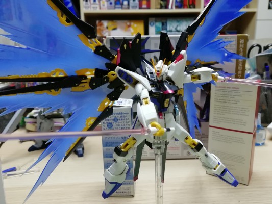 ROBOT魂 -ロボット魂-〈SIDE MS〉 强袭自由高达用 云古エフェクトパーツ＆スタンドSET（魂ウェブ限定）