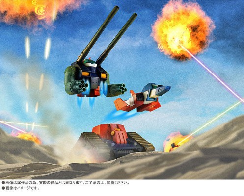 ROBOT魂＜SIDE MS＞ RX-75-4 钢坦克＆核心战机射出零件 ver. A.N.I.M.E.