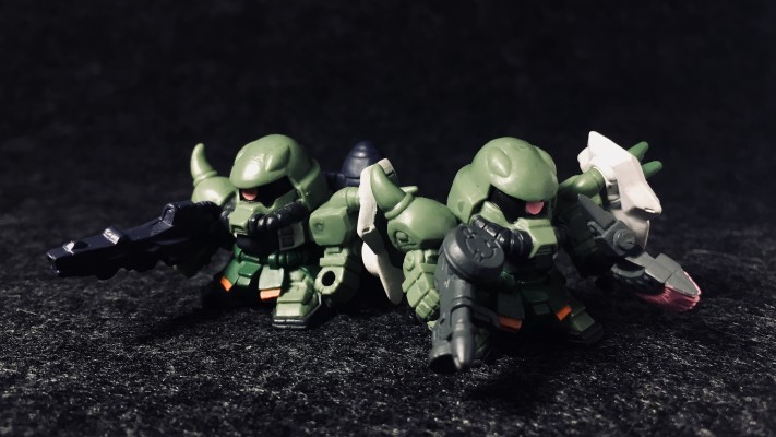 Mobile Suit Ensemble (#09) 机动战士高达 第08MS小队 74式气垫侦察车＆吉姆头