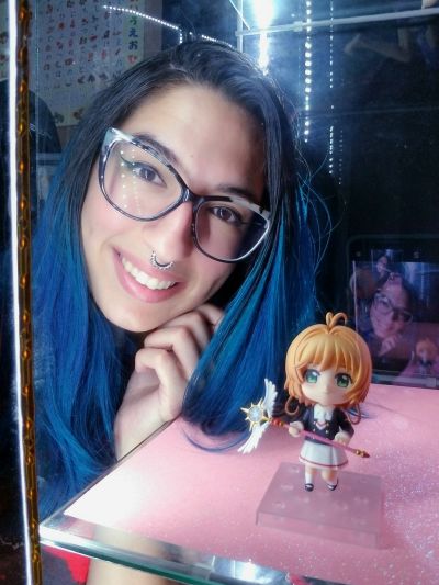 粘土人#918  魔卡少女樱 透明牌篇 木之本樱 友枝中学校服