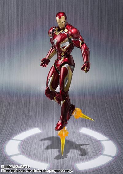 S.H.Figuarts 复仇者联盟2奥创纪元 钢铁侠 四十五号装甲