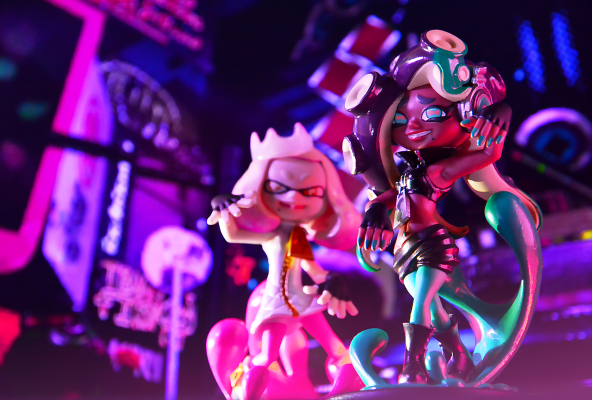 amiibo 斯普拉遁系列 斯普拉遁2  饭田