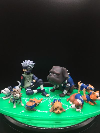 NARUTO -火影忍者- 疾风伝 アキノ&旗木卡卡西&帕克 と忍犬たち