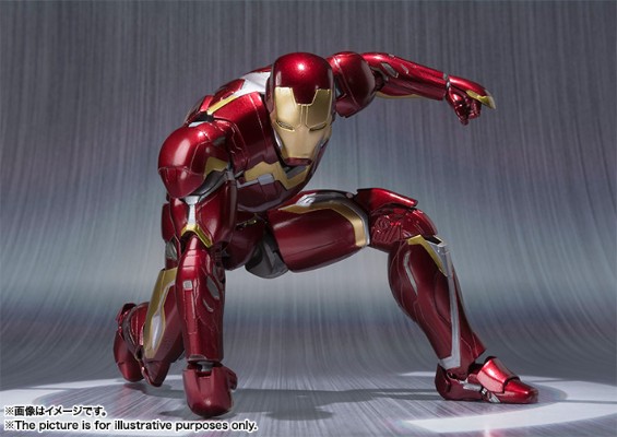 S.H.Figuarts 复仇者联盟2奥创纪元 钢铁侠 四十五号装甲