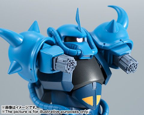 ROBOT魂＜机动战士系列＞ MS-07B 老虎 剧中版