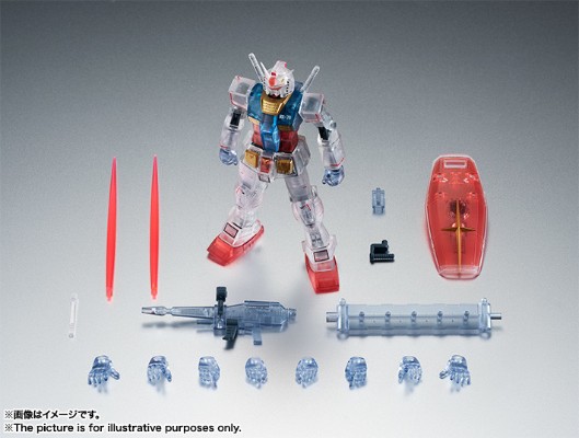 ROBOT魂＜机动战士系列＞ RX-78-2 高达 剧中版 ～透明版～