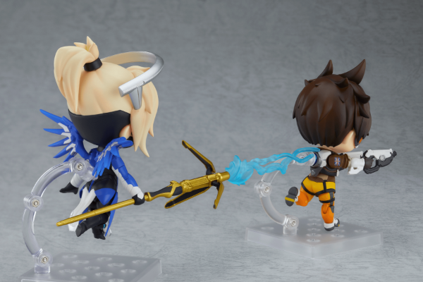 粘土人#790b 守望先锋 天使 安吉拉 钴蓝皮肤