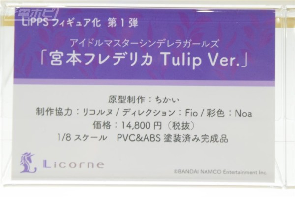 偶像大师灰姑娘女孩 宫本·芙蕾德莉卡 Tulip ver.