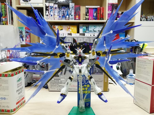 ROBOT魂 -ロボット魂-〈SIDE MS〉 强袭自由高达用 云古エフェクトパーツ＆スタンドSET（魂ウェブ限定）