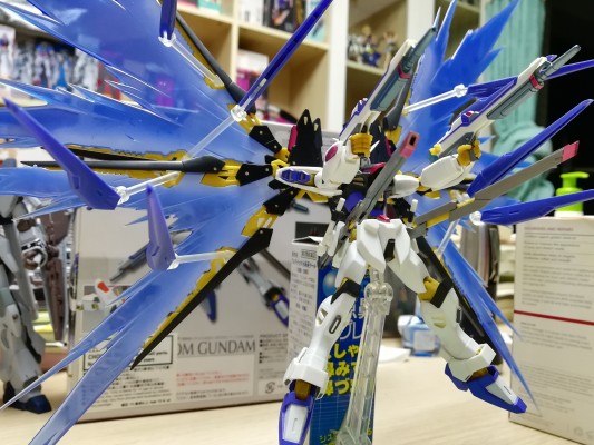 ROBOT魂 -ロボット魂-〈SIDE MS〉 强袭自由高达用 云古エフェクトパーツ＆スタンドSET（魂ウェブ限定）