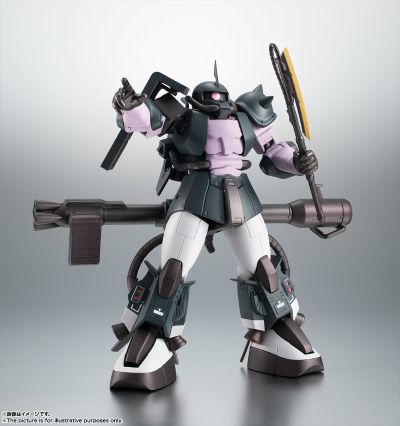 ROBOT魂＜机动战士系列＞ MSV MS-06R-1A 高机动型渣古II ver. A.N.I.M.E. ～黑色三连星～