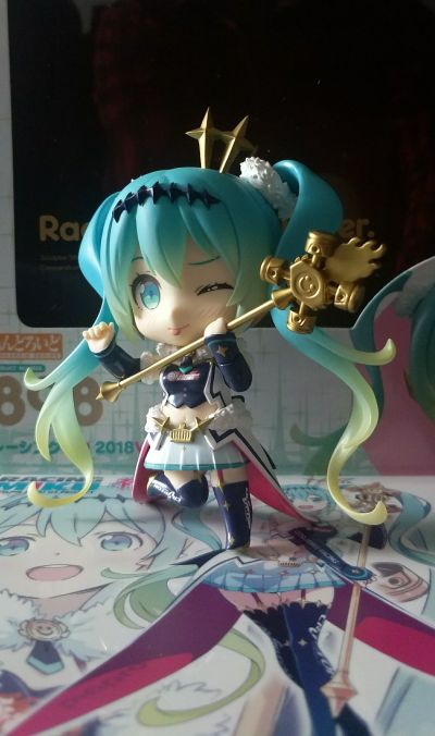 粘土人#898 初音未来 GT企划 赛车初音 2018