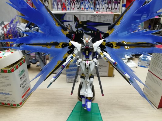 ROBOT魂 -ロボット魂-〈SIDE MS〉 强袭自由高达用 云古エフェクトパーツ＆スタンドSET（魂ウェブ限定）