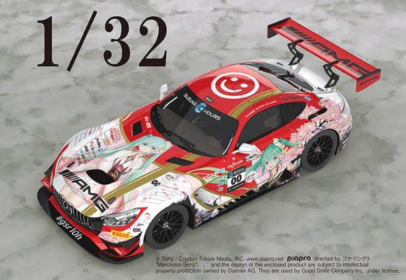 痛车 GOOD SMILE Racing 初音未来 AMG 2018 SUZUKA 10H Ver.