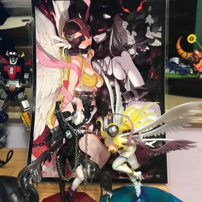 GEM系列 数码宝贝 天女兽 与  八神嘉儿