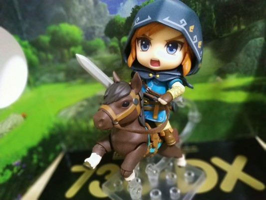 粘土人#733-DX 塞尔达传说：旷野之息 林克 旷野之息 DX版