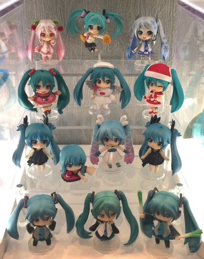 迷你黏土人 雪ミクSET （VOCALOID SEASON COLLECTION ～SNOW SONGS～）