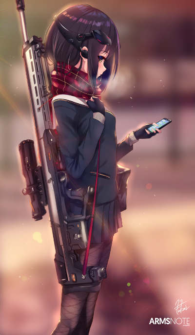 figma#405 ARMS NOTE 远程女高中生