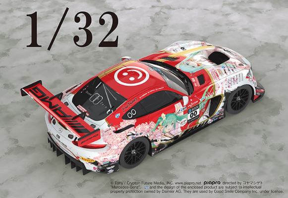 痛车 GOOD SMILE Racing 初音未来 AMG 2018 SUZUKA 10H Ver.