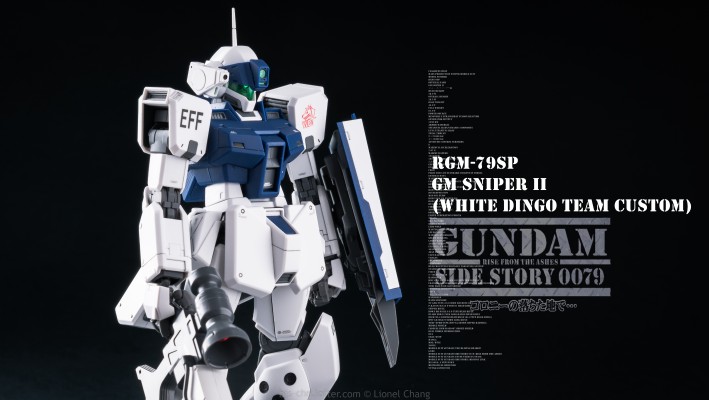 MG 	机动战士高达0080 口袋里的战争 RGMｰ79SP 狙击型吉姆II White Dingo Team ver. 