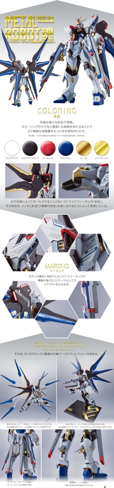 METAL ROBOT魂＜机动战士系列＞ 强袭自由高达