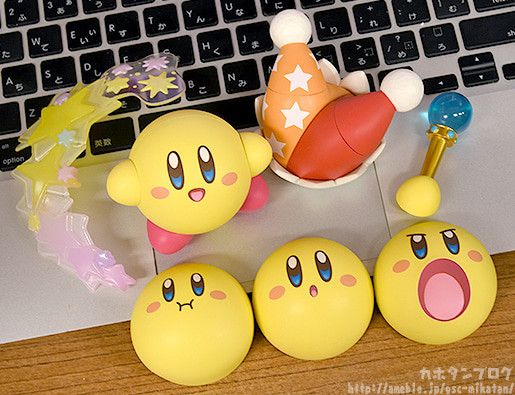 粘土人#1055 星之卡比 光束卡比