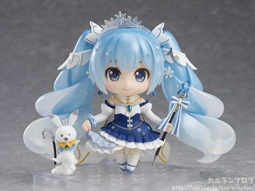 粘土人#1000 Vocaloid 初音未来&Rabbit Yukine 公主 雪未来 2019