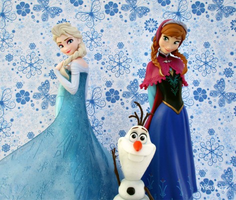 PM 手办 セガ 景品 迪斯尼 アナと雪の女王 エルサ 