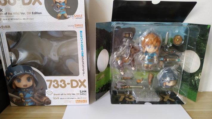 粘土人#733-DX 塞尔达传说：旷野之息 林克 旷野之息 DX版