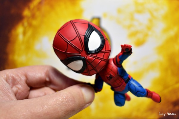 粘土人 #781 蜘蛛侠 彼得&蜘蛛侠 Homecoming版