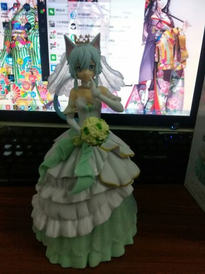 EXQ手办 刀剑神域 Code Register 诗乃 Wedding