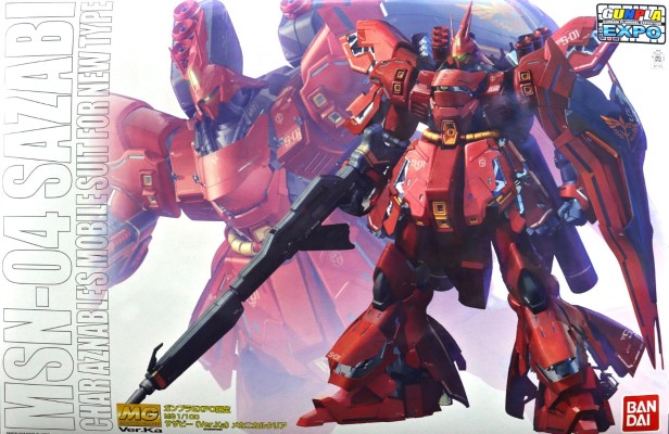 MG 机动战士高达 逆袭的夏亚 MSN-04 沙扎比 Ver.Ka［机械透明版］