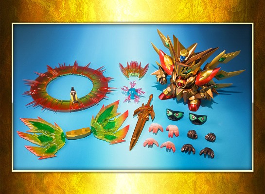 SDX 新SD高达外传 黄金神话 太阳骑士神高达 明镜止水Ver.