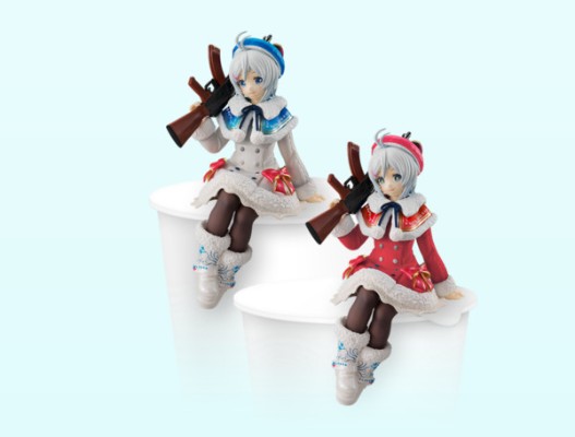 压泡面手办 Virtual YouTuber电脑少女小白 小白 (红)