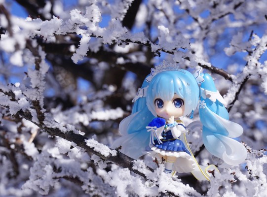 粘土人#1000 Vocaloid 初音未来&Rabbit Yukine 公主 雪未来 2019