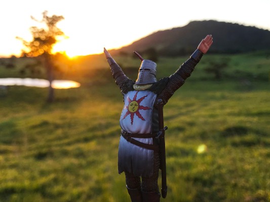 Amiibo 黑暗之魂 太阳战士索拉尔