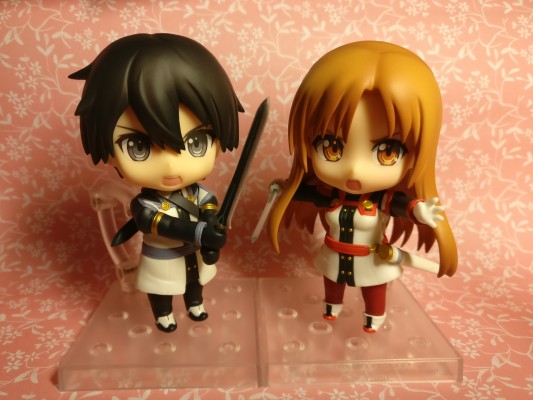 粘土人#750c 刀剑神域剧场版序列之争 亚丝娜&结衣