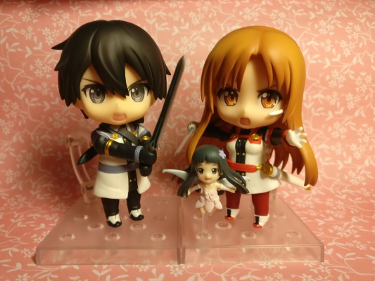 粘土人#750c 刀剑神域剧场版序列之争 亚丝娜&结衣