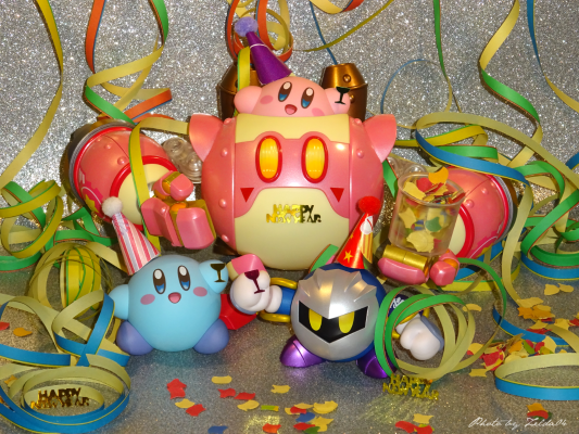 粘土人配件系列 星之卡比 机械星球 卡比 与 机械装甲