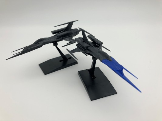 机械收藏 宇宙战舰大和号2202 爱的战士们 零式52型改 自律无人战斗机 黑鸟 套装