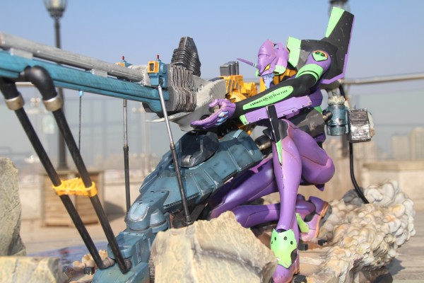 EVA初号机屋岛作战