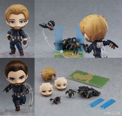 粘土人#923-DX 复仇者联盟3：无限战争 美国队长 DX